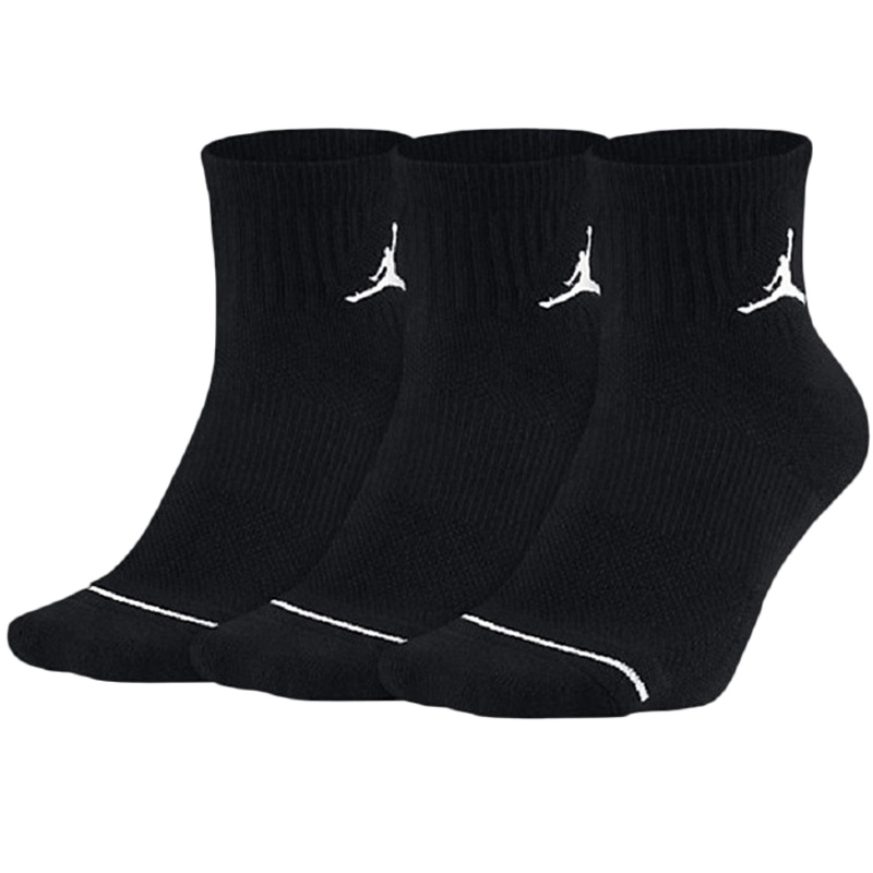 耐克男女Air Jordan AJ 篮球袜三双装吸汗跑步运动袜子SX5544-017