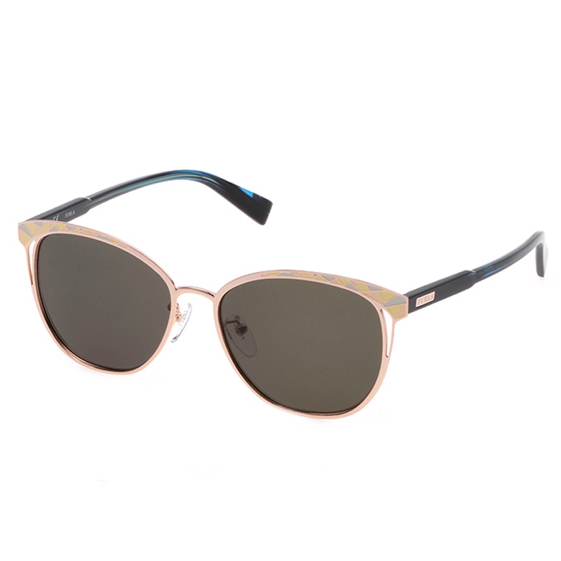 FURLA芙拉时尚潮眼镜女士眼睛太阳镜女新款金属框墨镜防紫外线