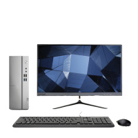 联想(Lenovo)天逸510S九代酷睿 学习办公台式电脑主机 i3-9100/12G/1TB 23英寸显示器 定制