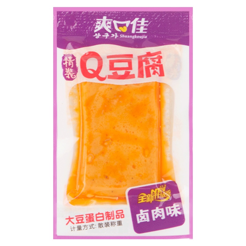 爽口佳30包豆干零食豆腐干休闲小吃豆制品包散装香辣麻辣特产零食