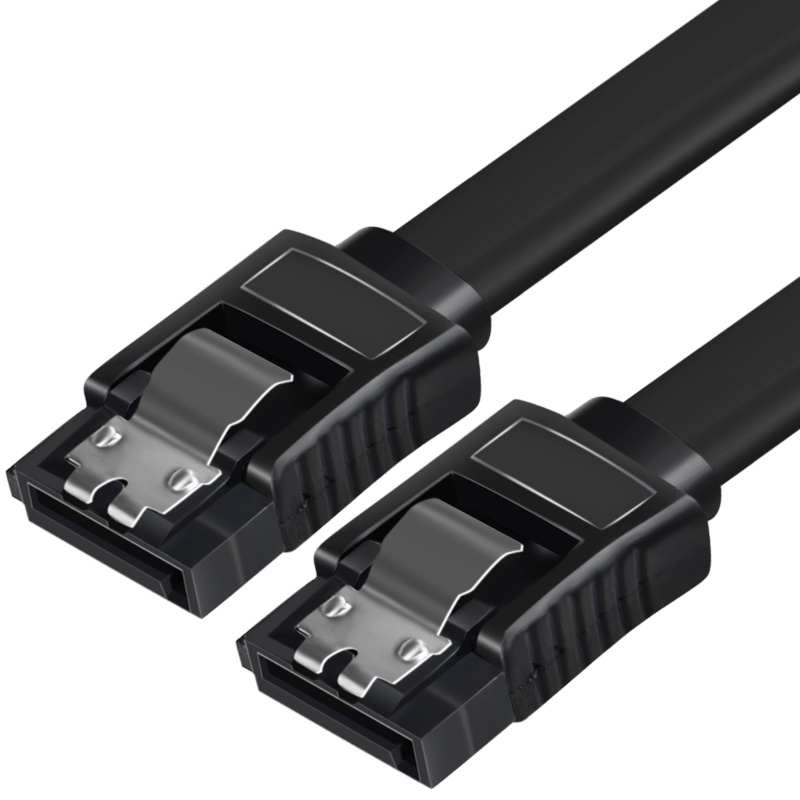 晶华 高速SATA3.0硬盘数据线连接线 外接固态机械硬盘光驱串口线电源双通道转换线直对直 黑色0.4米U512B