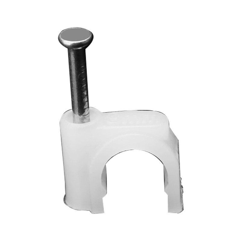 线卡子 圆形电线固定线卡子 线钉电线卡扣理线器 100个/盒 2盒