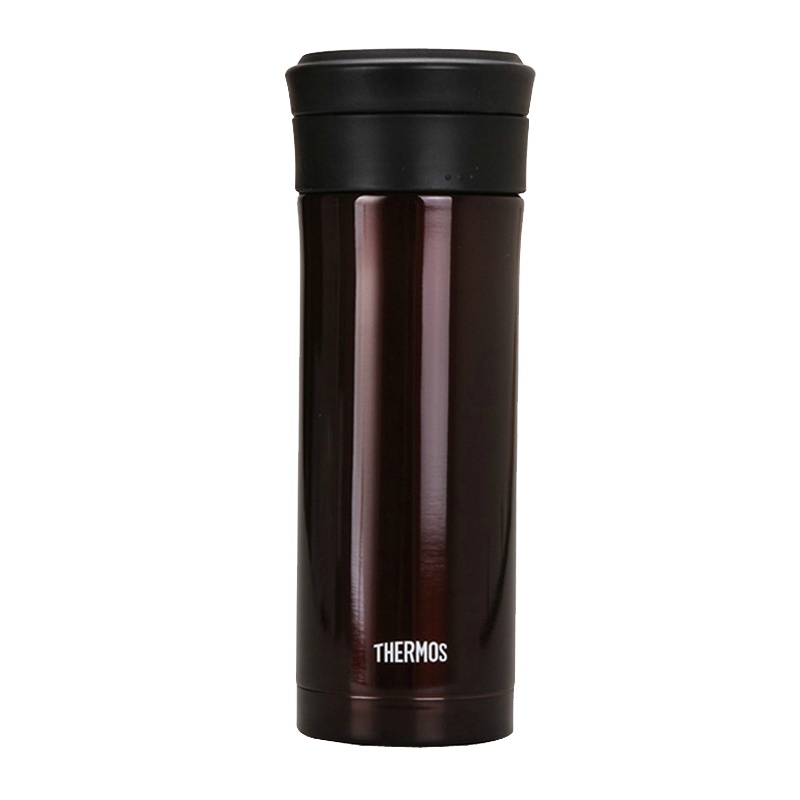 膳魔师(THERMOS)保温杯高真空不锈钢水杯带漉网商务办公泡茶杯350ML TCMK-350