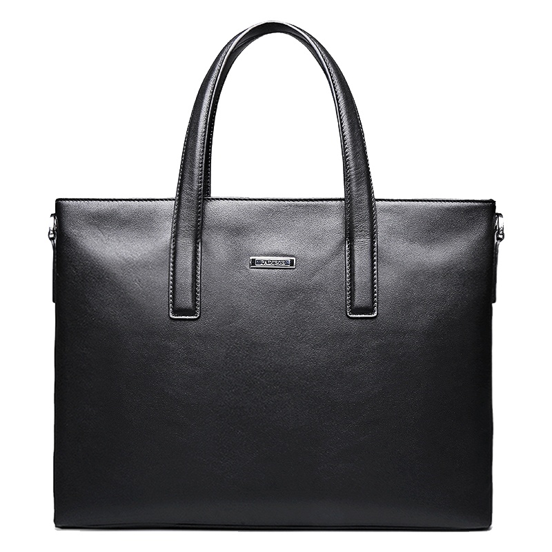 【顺丰配送】padieoe男士包包2017新款潮流手提包男包公文包真皮韩版时尚个性商务休闲