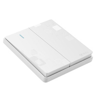 BULL公牛 86型G18K212 双开双控大面板墙壁开关 10个起订 单个价格