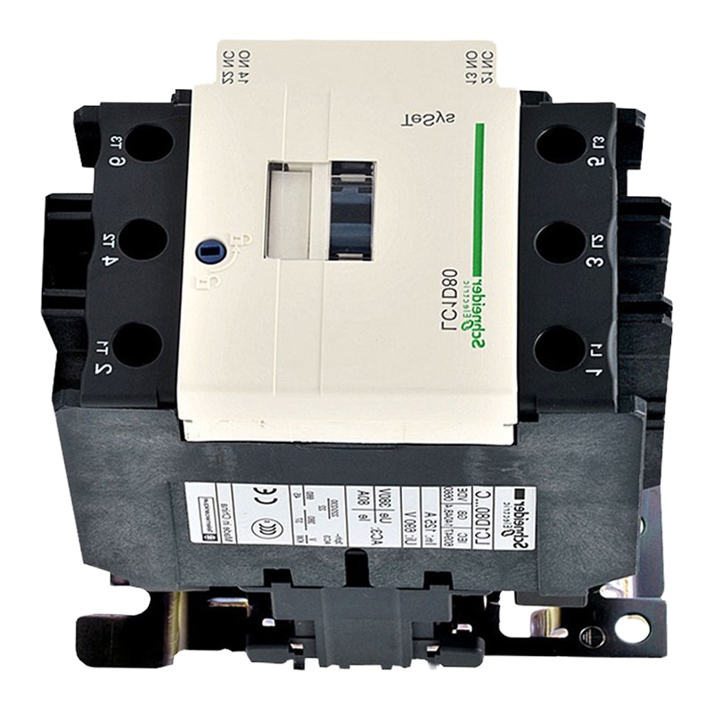 施耐德电气 TeSys LC1D国产 3P 80A 1NO+1NC 交流接触器 LC1D80M7C 220VAC