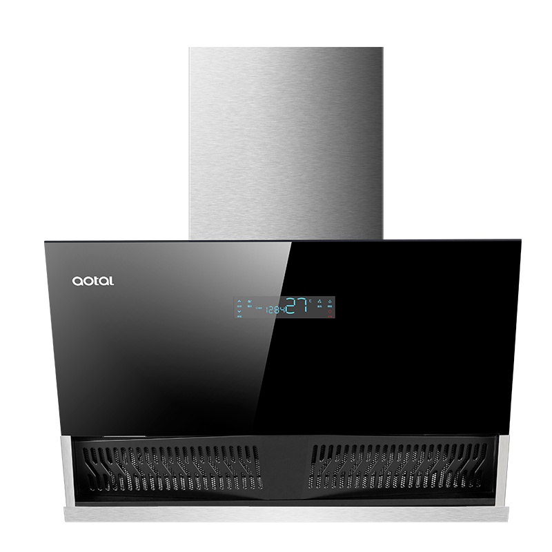 aotal/澳莱丽 AC018豪配款 自动清洗侧吸式抽油烟机直流变频油烟机大吸力家用吸油烟机下吸式 (免费安装)