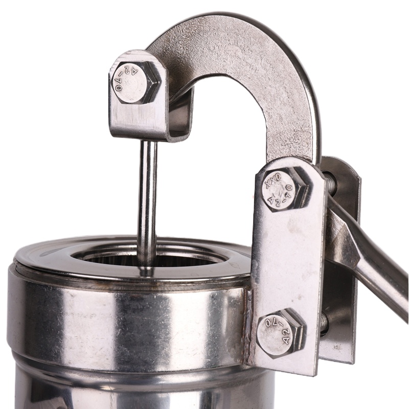 加厚水井手动打水闪电客摇水泵不锈钢家用抽井头压水井机井水手压吸水器 加长特厚泵+10套大小皮碗