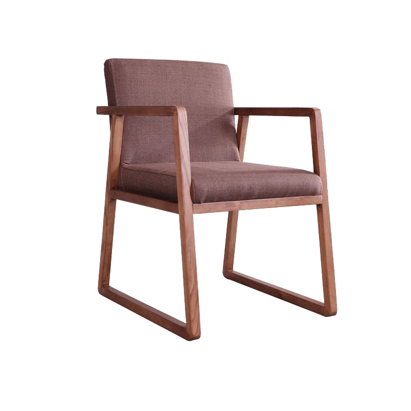 富和美(BNF)办公家具办公椅家用椅子座椅会议椅洽谈椅实木架办公椅电脑椅d4-2布艺椅子