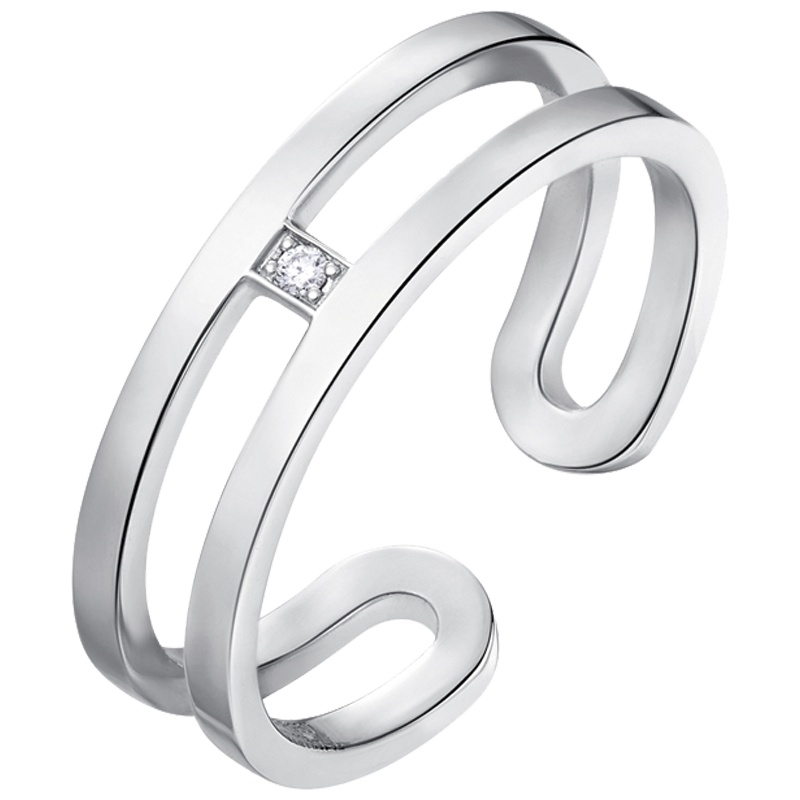 周大福PTG&W系列PT950铂金钻石戒指钻戒CP506