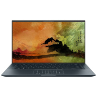 华硕(ASUS) 灵耀X凌锋 U4800 轻995g 11代酷睿14.0英寸轻薄本笔记本电脑(i7-1165G7 16G 512G 100%sRGB MX450独显)松木青