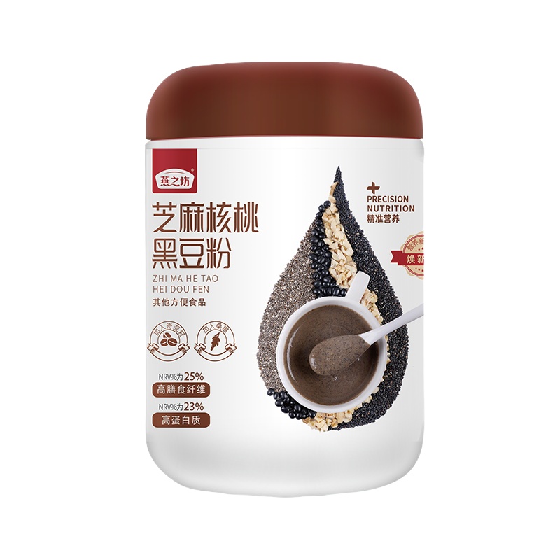 燕之坊 芝麻核桃黑豆粉（焕新版)500g