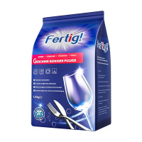 菲尼西(Fertig)德国进口亮碟洗碗粉多效合一洗碗机专用洗涤粉剂洗碗块1.3Kg (适用西门子美的海尔方太洗碗机)