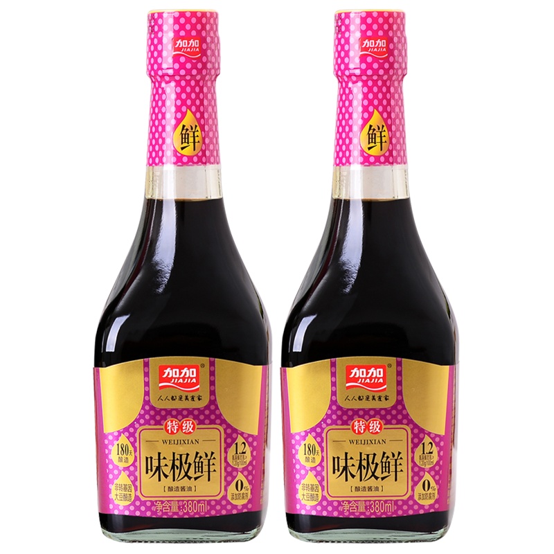 加加 特级味极鲜380ml*2