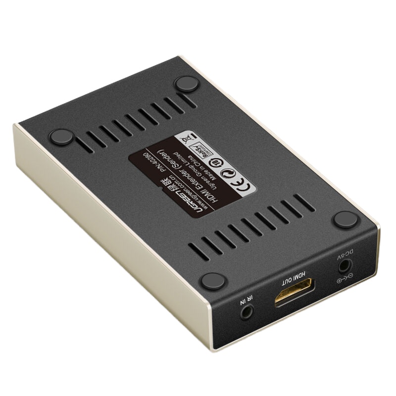 绿联(Ugreen)40283 HDMI网线延长 HDMI转RJ45转换器 高清转网线