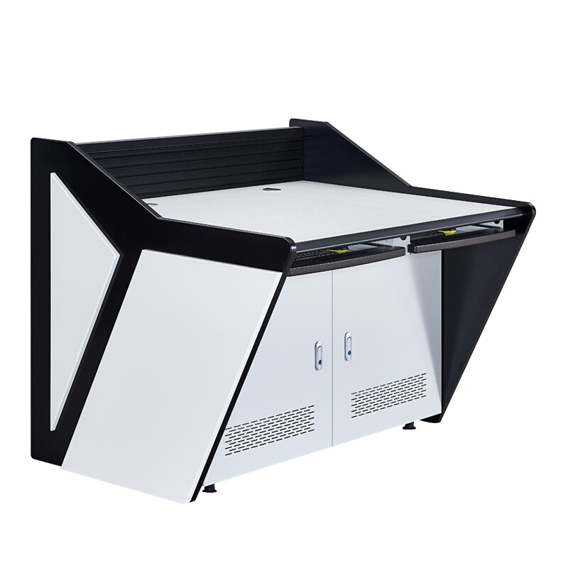 尔迈 机房操作台指挥调度台工控台中心控制监控桌 F系列双联