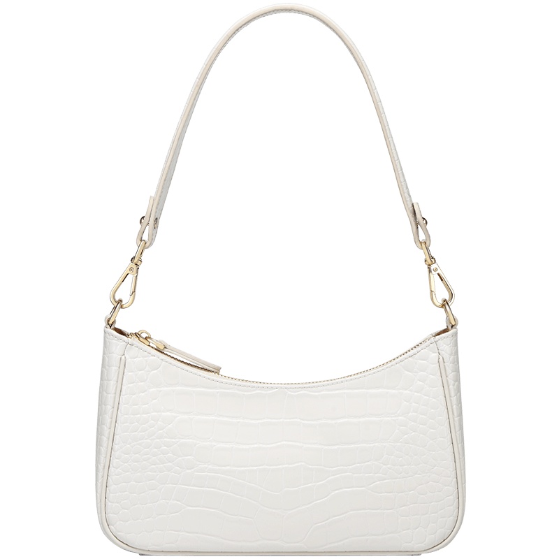 GOLF女士包包2021新款潮牛皮腋下包小众复古法棍包网红单肩包