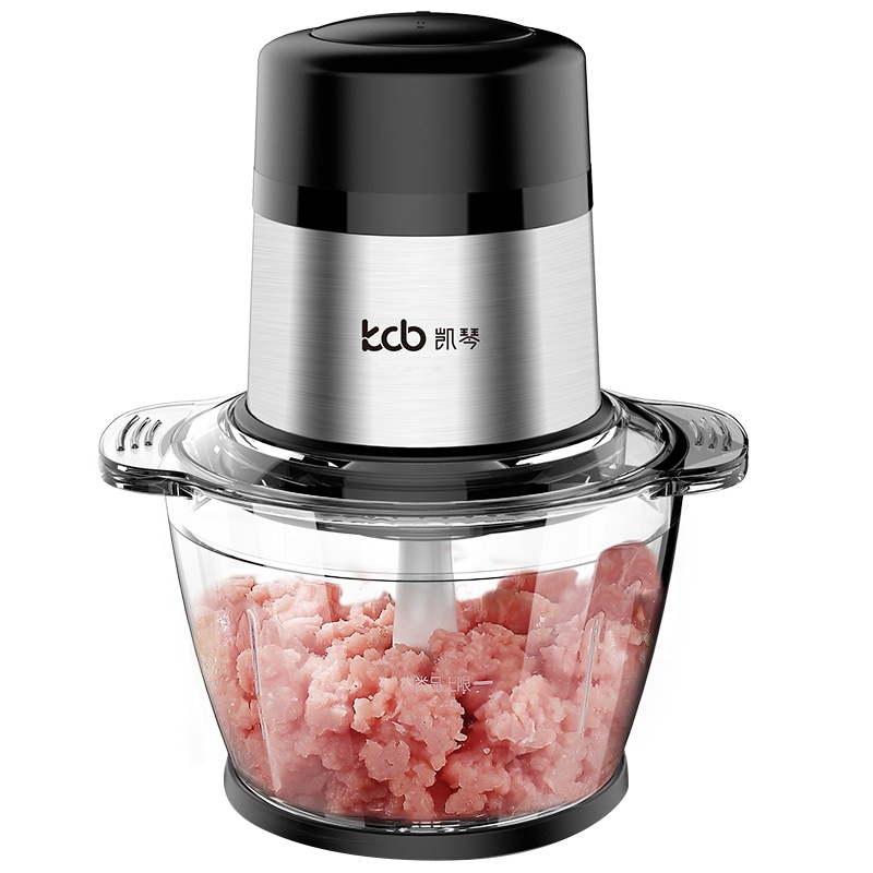 kcb凯琴绞肉机家用电动碎肉机多功能料理机搅馅打剁辣椒机搅拌机KC-JR372/一套刀
