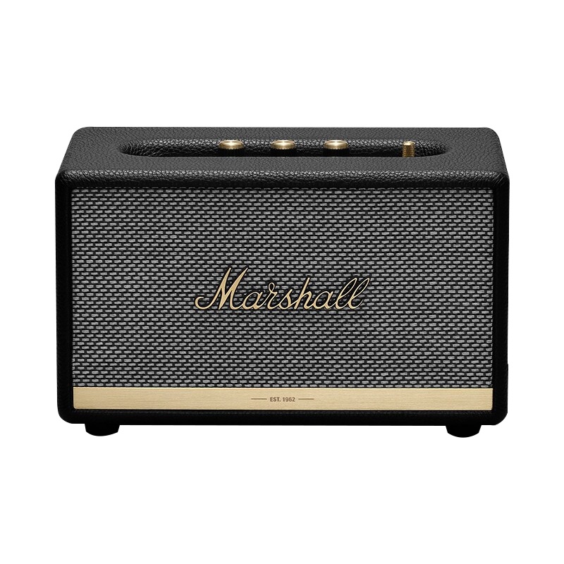 马歇尔(Marshall)ACTON II BLUETOOTH音箱无线蓝牙家用重低音音响 黑色
