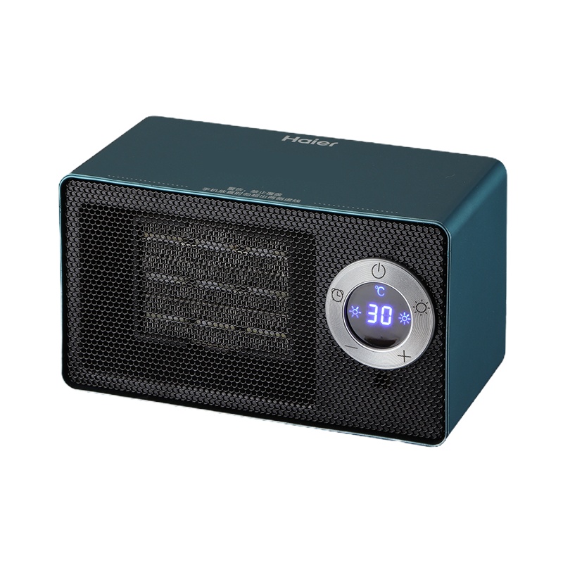 海尔(Haier)暖风机 即开即热 倾倒断电 节能省电 过热保护 电子触控 取暖器电暖气小太阳便携移动家用HNS1003