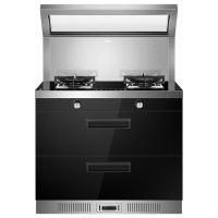 海尔(Haier)集成灶 JJZT-JE9HM1 防干烧环保灶厨房家用免清洗侧吸一体机抽油烟机燃气灶具消毒柜智能联动套餐