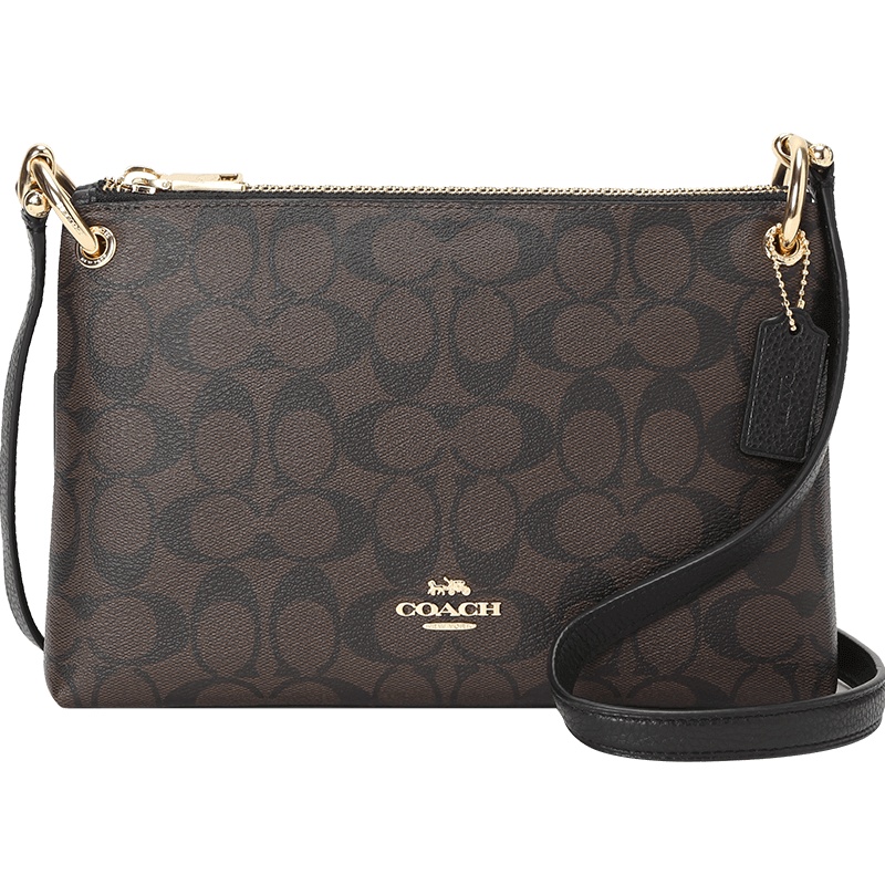 COACH/蔻驰 女包MIA 双层斜挎包 F76646 26x17x9CM