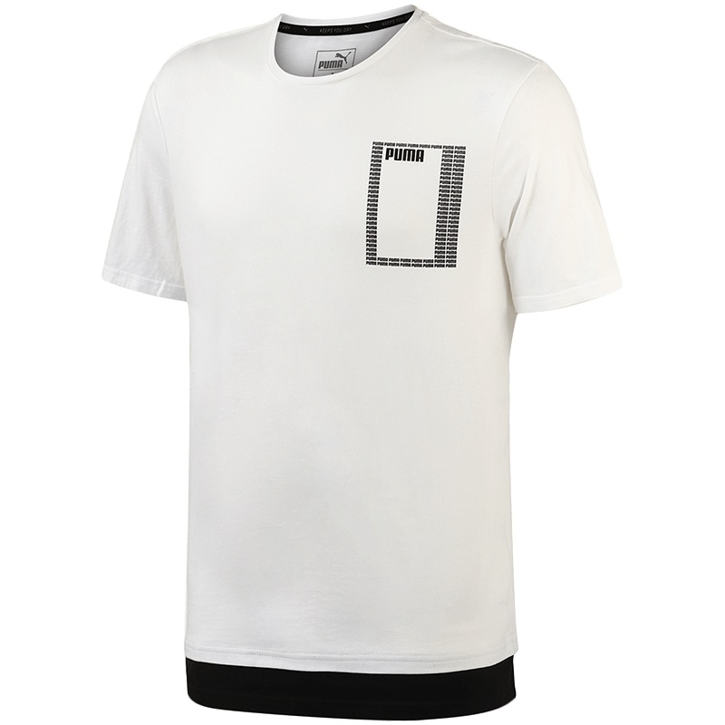 【自营】彪马PUMA男短袖T恤85317202 L 85317202彪马白