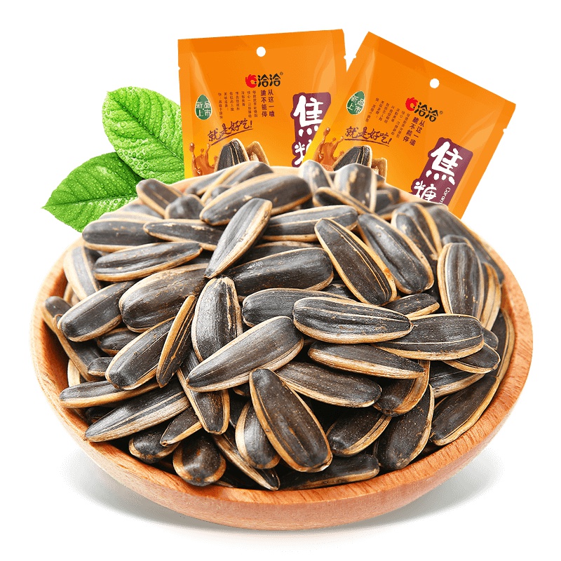 洽洽 坚果炒货 休闲零食 焦糖味瓜子108g*2袋