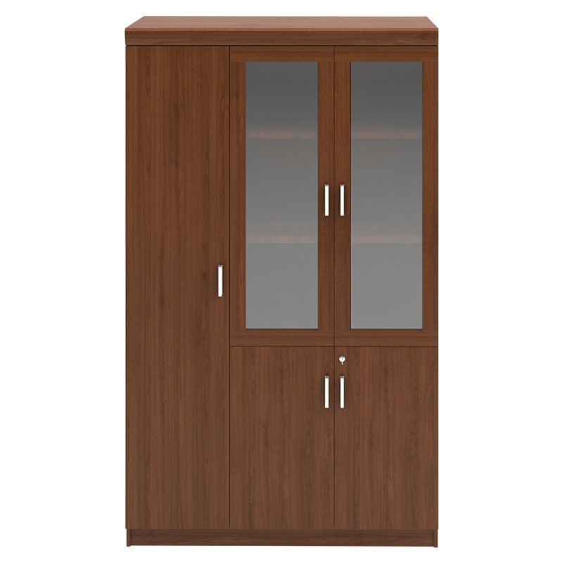 中泰X苏宁极物 办公文件柜 油漆文件柜资料柜 办公储物柜 玻璃门书柜财务室档案柜