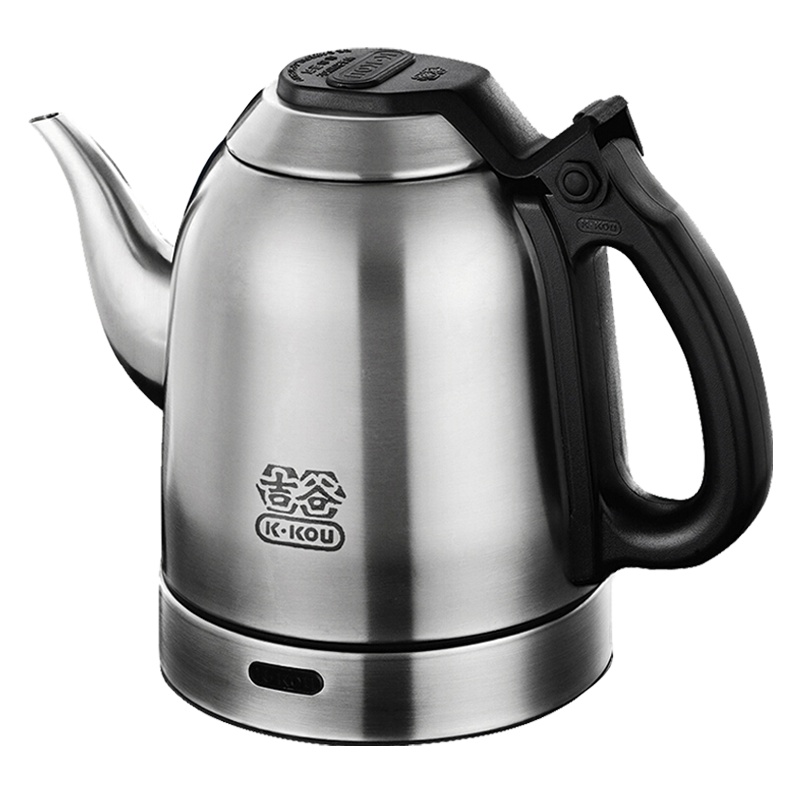 吉谷(K·KOU)电热水壶 恒温电水壶304不锈钢 智能变频无按键设计家用1.2L