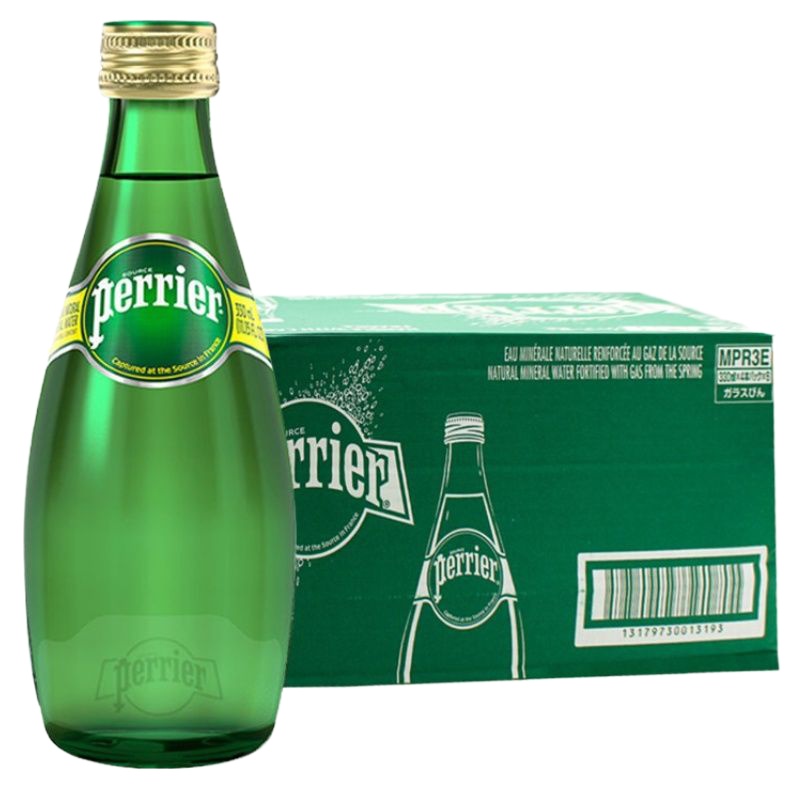 巴黎水330ml*24瓶