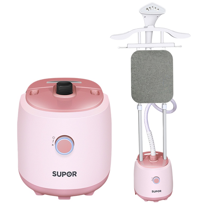 苏泊尔(SUPOR) 挂烫机GT11BP-20 1.8L水箱双杆立式熨烫机 防干烧功能家用挂式小型手持蒸汽熨斗可平烫
