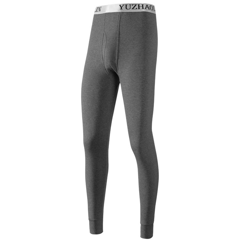 俞兆林秋裤男士纯棉薄款春秋打底棉毛线裤冬季全棉单件保暖裤