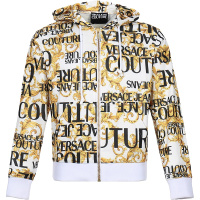 VERSACE JEANS COUTURE 范思哲 男士 聚酯纤维连帽夹克卫衣 B7GVA7F0 S0631