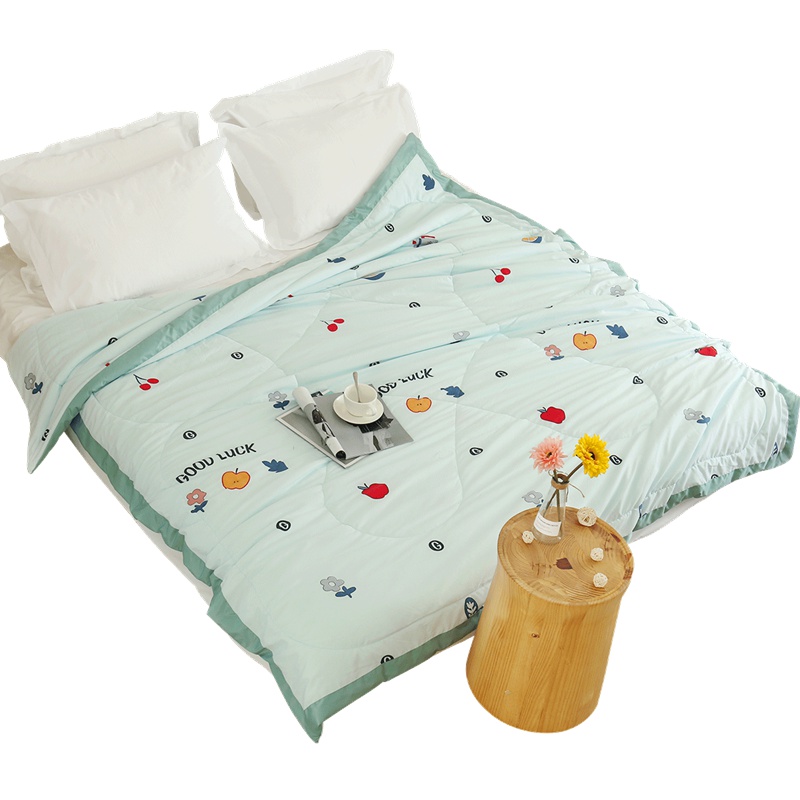 [苏宁自营]龙之涵婴儿被子宝宝夏凉被夏季薄款儿童婴幼儿园小被子中大童空调被午睡