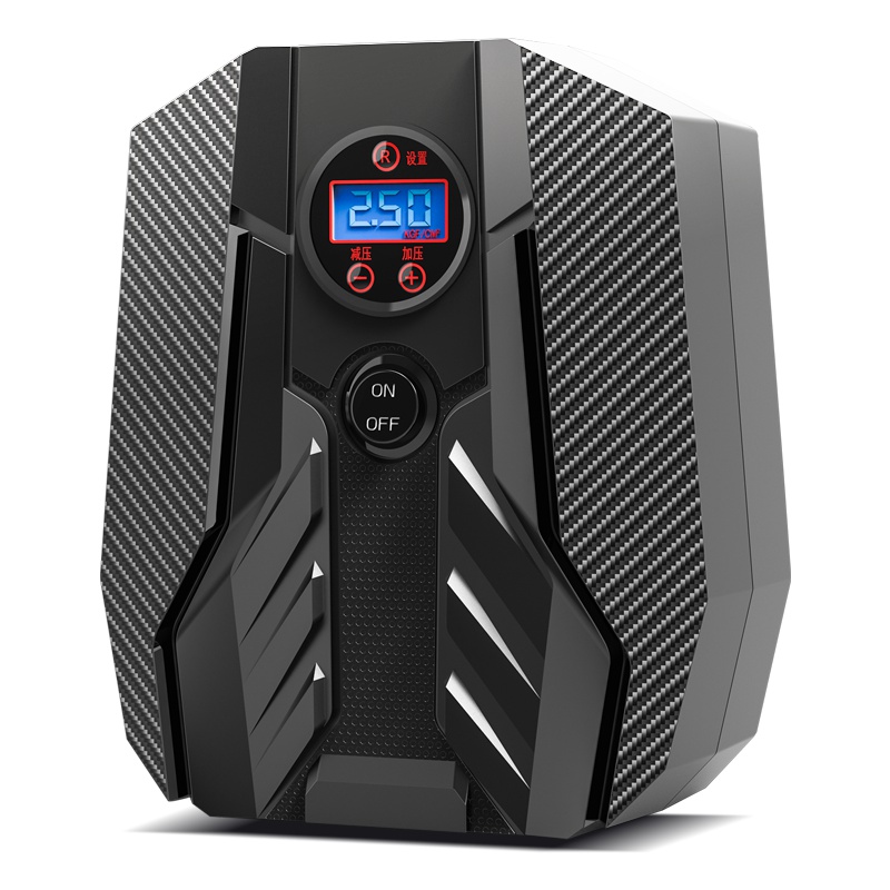 尤利特(UNIT)车载充气泵 YD-375E 汽车用点烟器直流12V 照明功能补胎胎测打气泵 数显可预设胎压款