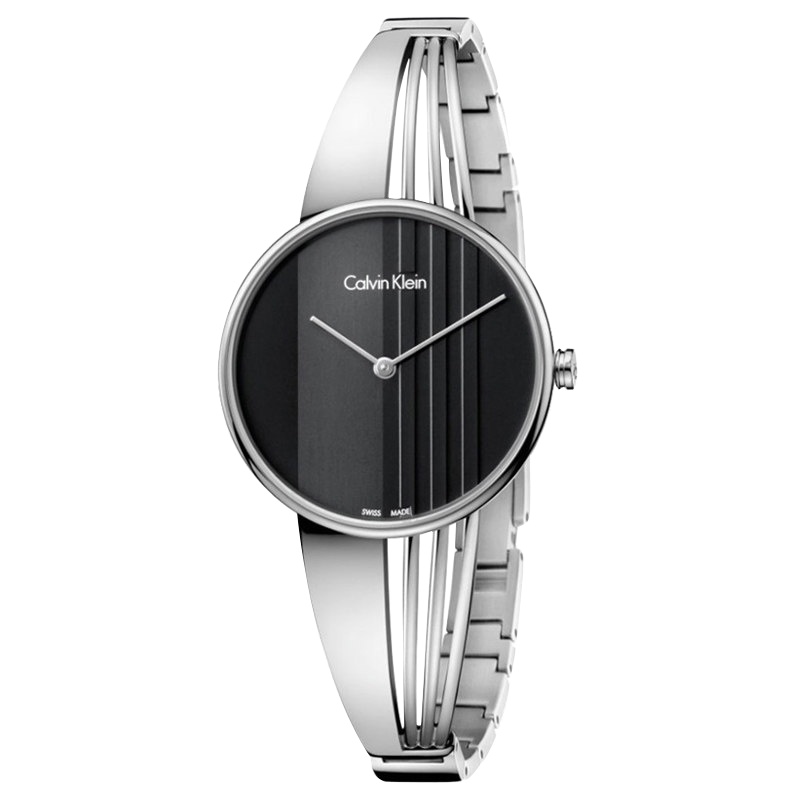 卡文克莱ck手表石英女表手镯钢带表 K6S2N111