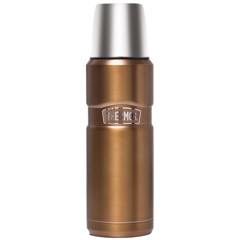膳魔師(THERMOS)保温杯SK-2000膳魔师高真空304不锈钢户外旋盖式保冷杯水瓶车载杯470ml 家用旅行/通用