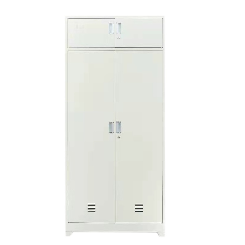 质凡制式营具士兵铁床衣帽柜二门储物柜军官柜