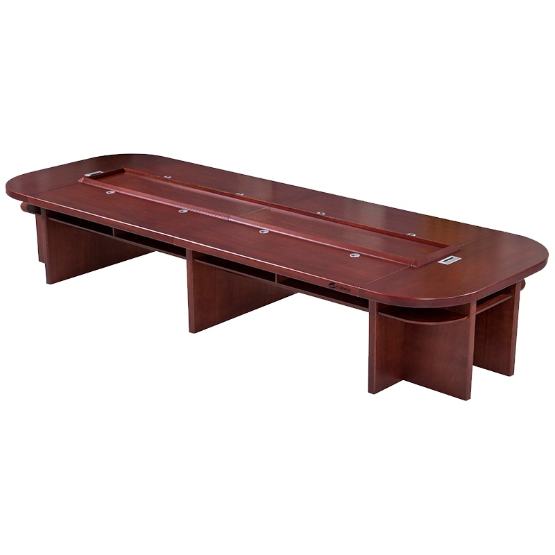 天瑞通邦 高档实木会议桌（16把将军椅）4500*1800*750mm 套