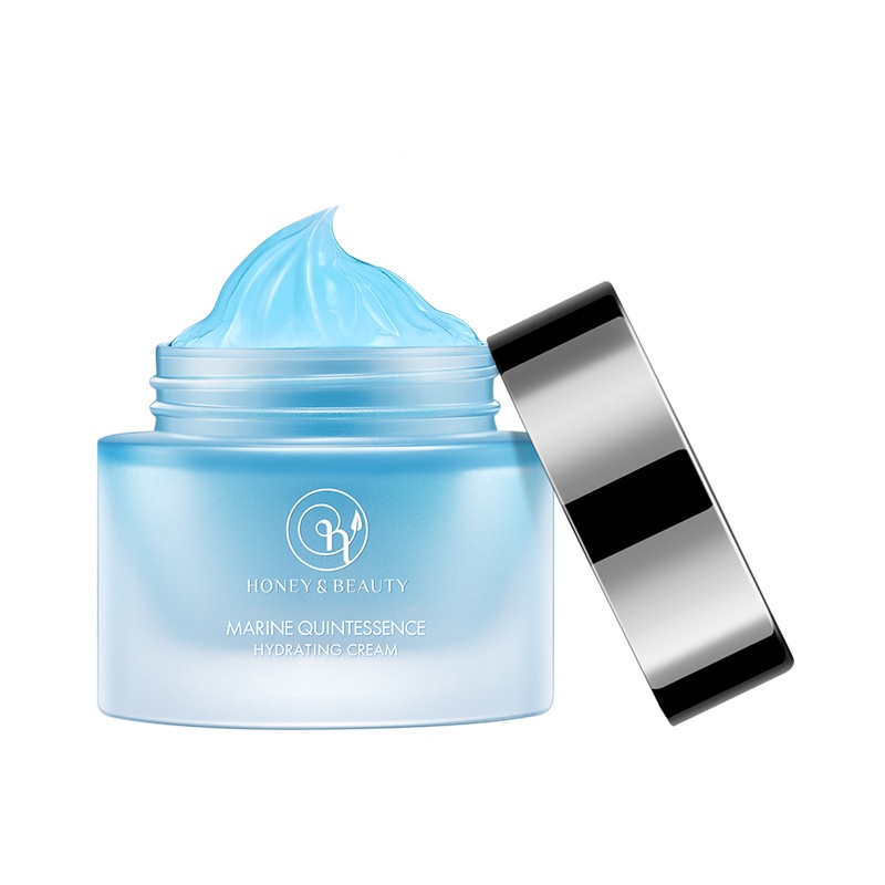 透蜜海洋精萃活水霜45g提亮肤色补水保湿素颜学生专用少女正品