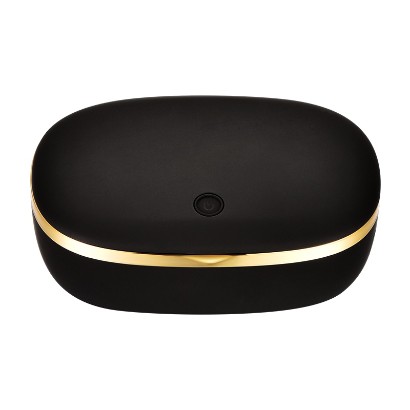 超声波清洗机清洁机眼镜清洗机家用洗眼镜机便携式手表牙套首饰清洗器 曜石黑 GT-M1