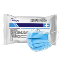 [苏宁宜品]100只医疗外科口罩成人口罩三层防护口罩