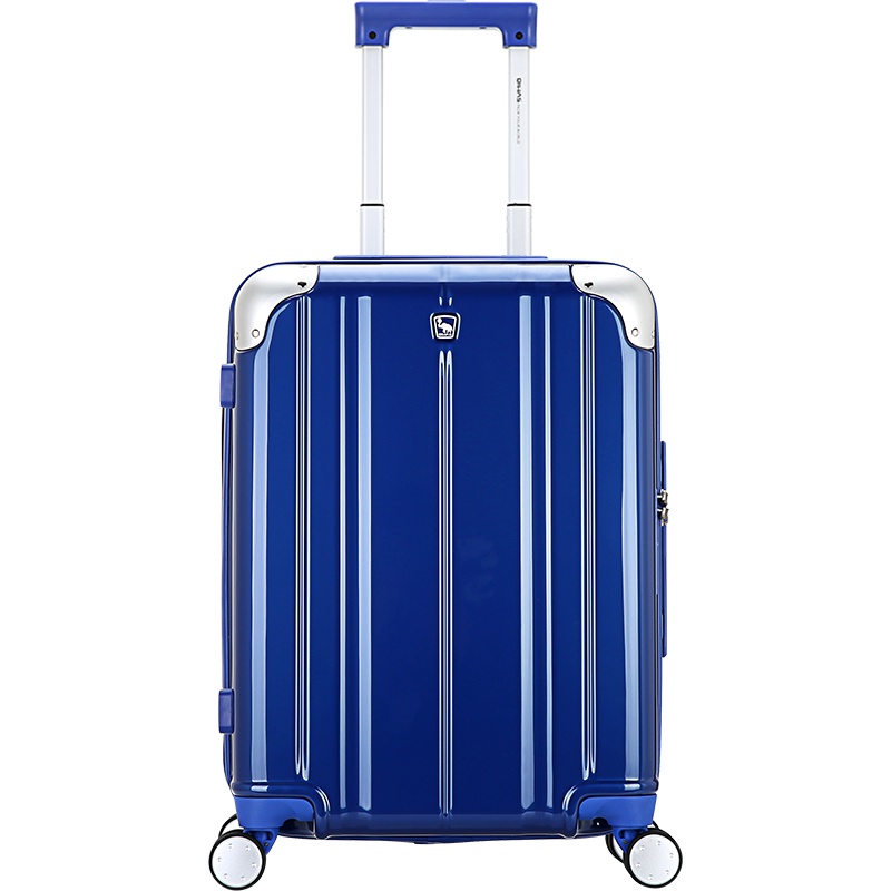 爱华仕20寸万向轮行李箱女24寸可爱表情拉杆箱轻便旅行箱男