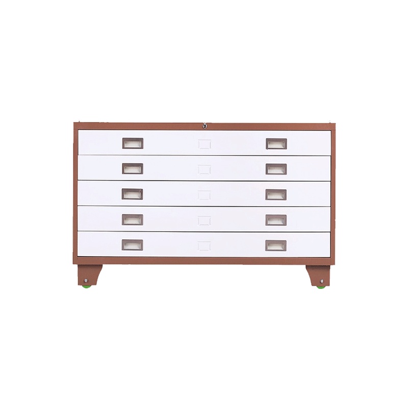 星岛钢制底图柜图纸柜1号0号工程图纸柜大容量资料柜抽屉柜带锁菲林柜1号底图柜带轮