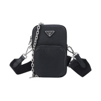 PRADA 普拉达 女士 皮革手提单肩斜挎包迷你款 1BH183 NZV