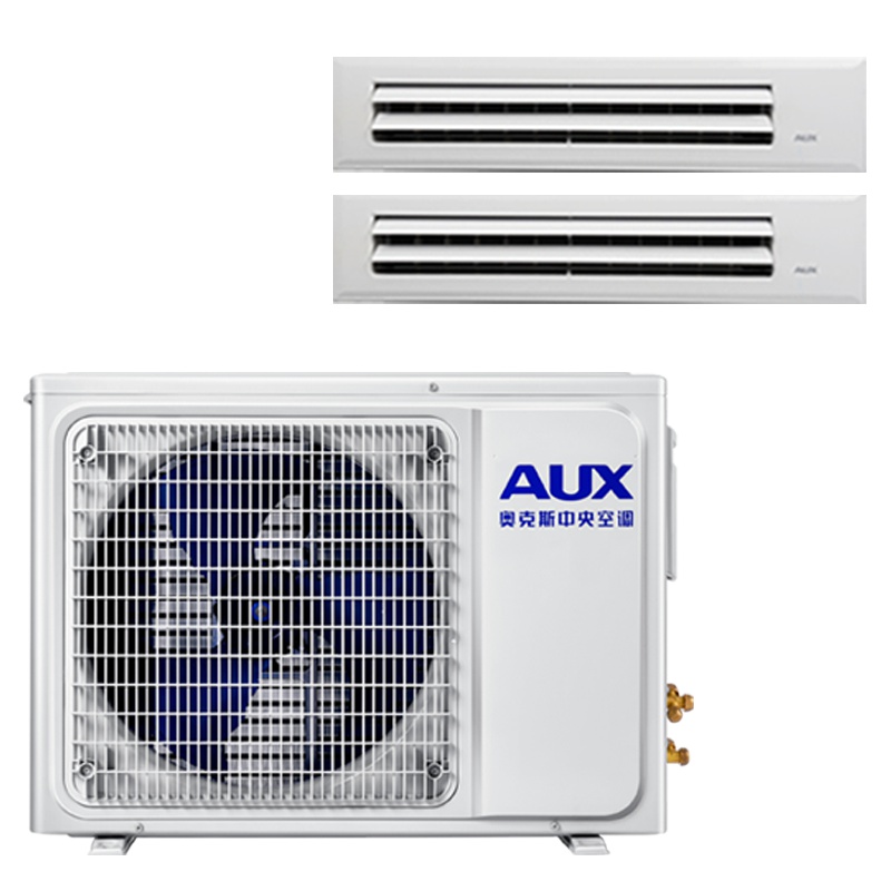 奥克斯(AUX) 大3匹 变频 DLR-80W/DCZ2一拖二 一级能效 家用中央空调 一室一厅 多联机