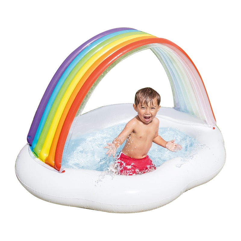 INTEX海洋球池围栏室内家用海洋球儿童宝宝玩具球类波波池彩色球