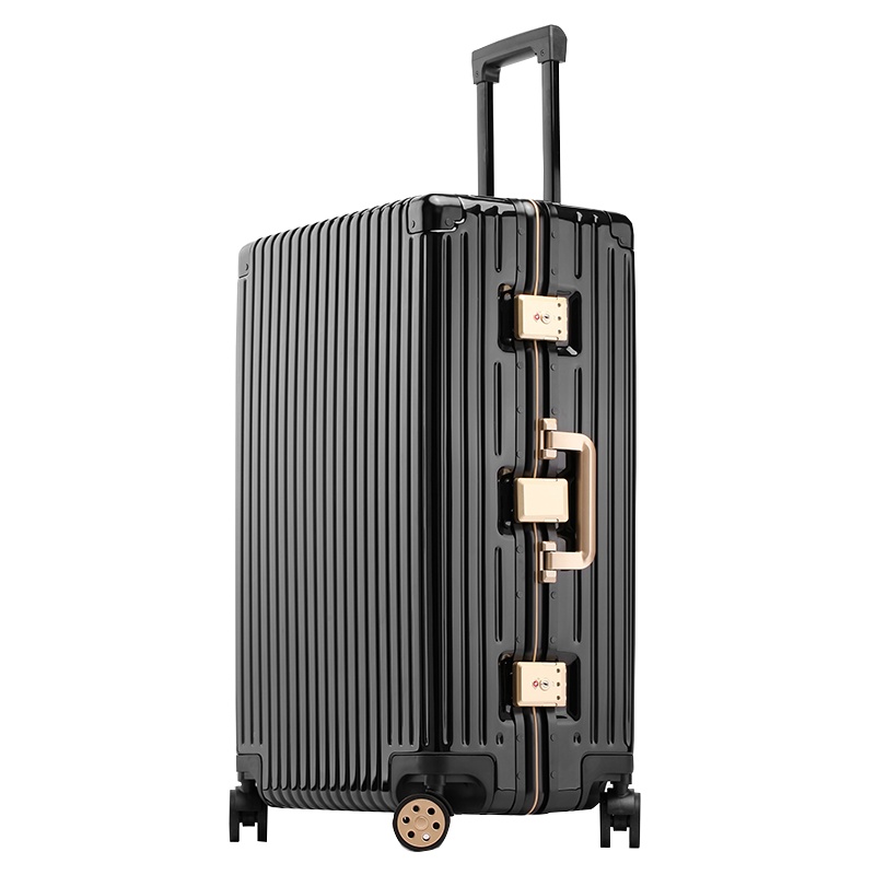 爱纽斯铝框拉杆箱万向轮ins网红行李箱女24寸旅行箱男28寸出国托运箱20寸小型登机箱学生韩版密码箱26寸皮箱子硬箱包