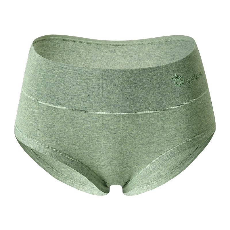 北极绒内裤女棉女式中腰裤头透气三角裤女士无痕女人底裤